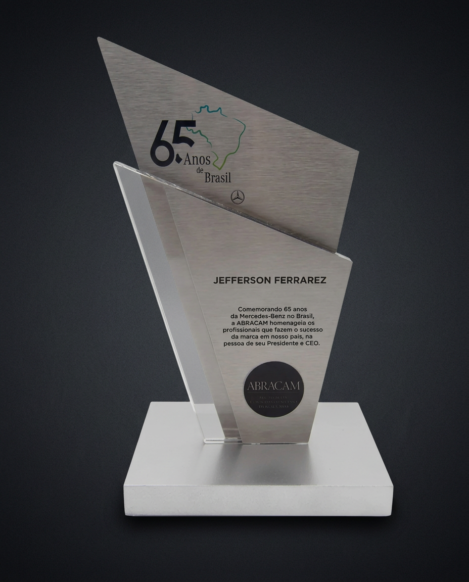 Troféus personalizados